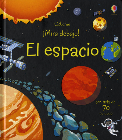 Atlas del espacio» desplegable para niños